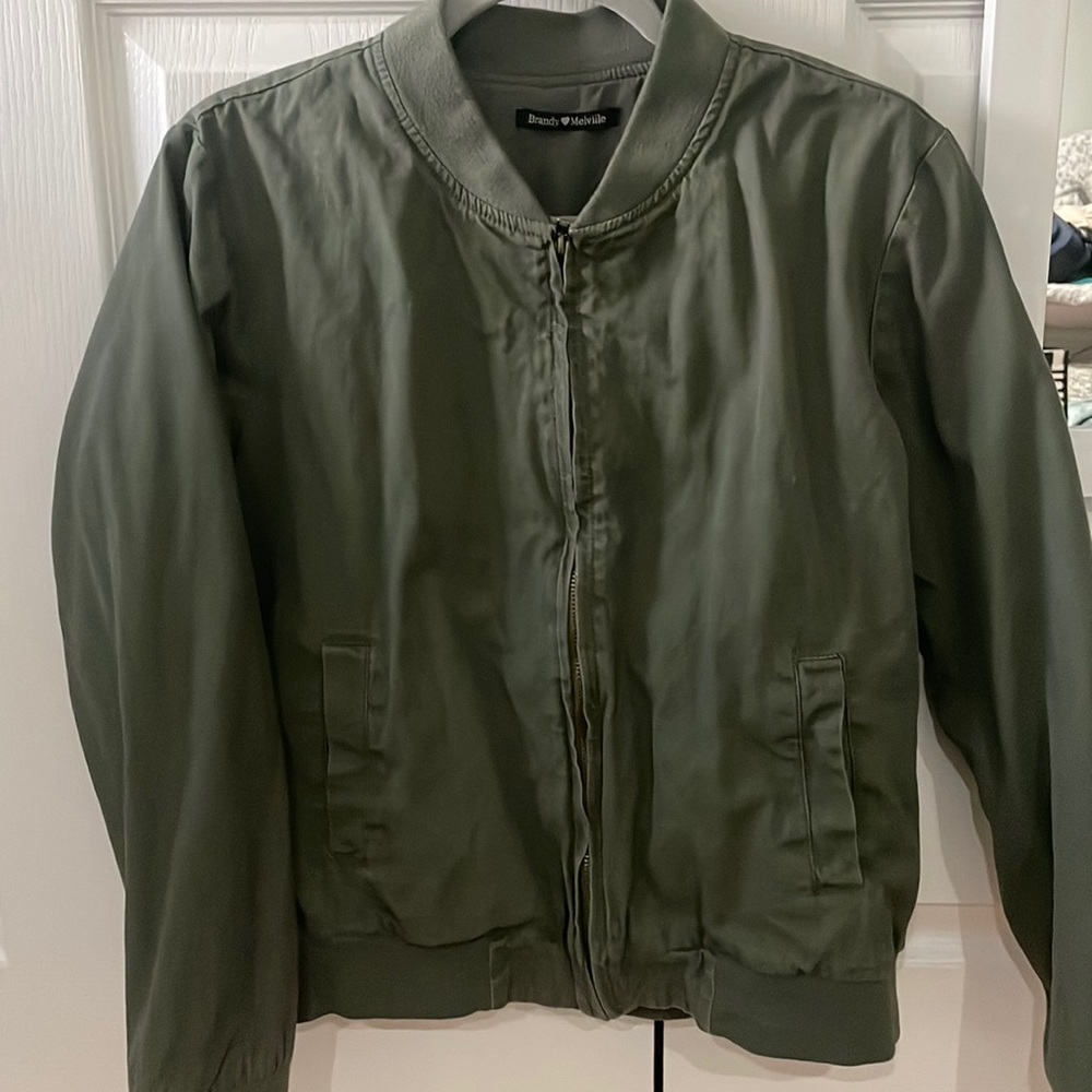 brandy melville bomber jacket